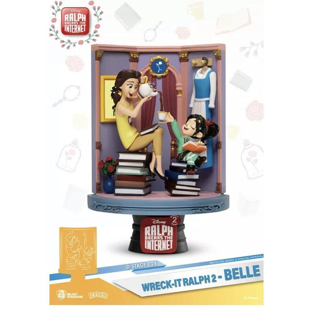 Beast Kingdom Wreck-It Ralph 2: Belle Ds-024 D-Stage Series Statue | SEALED